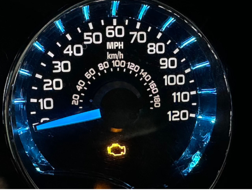 Photo: Check Engine Light