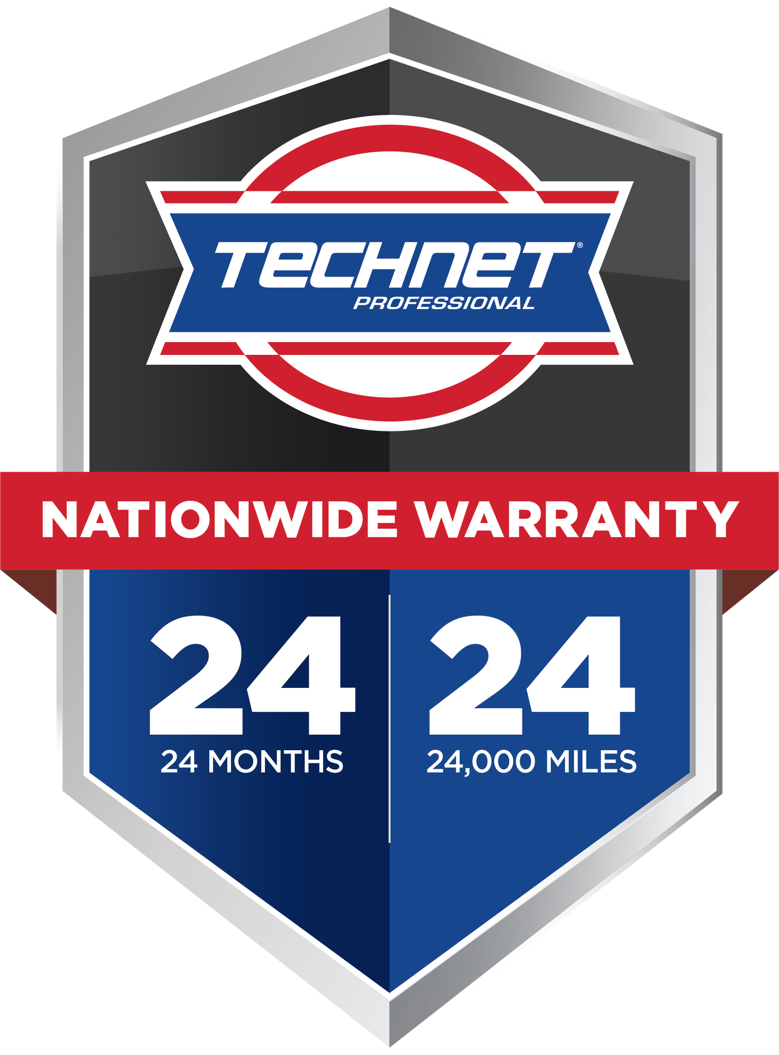 Image: Technet Professional  Nationwide Warranty. 24 Months. 24,000 Miles